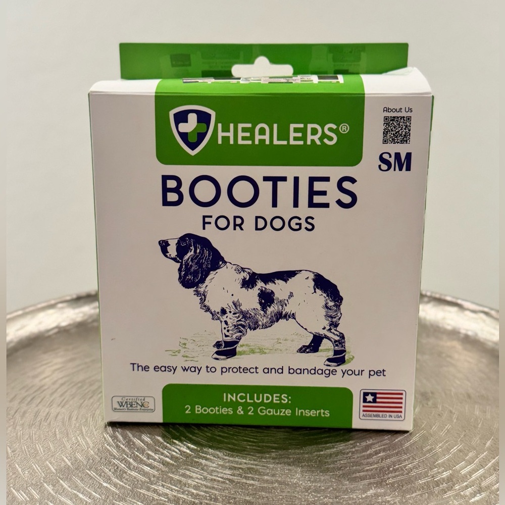 HEALERS Medical Dog Boots, Pet Apparel for Small Dogs (20-35 lbs) . Size SM. NEW - Picture 2 of 9